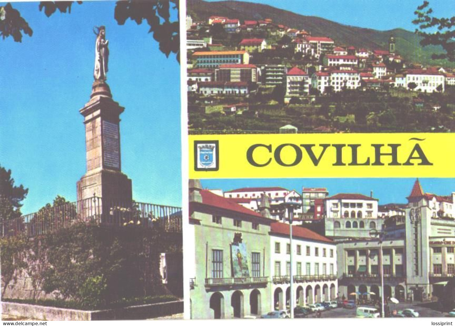 Portugal:Covilha, Views, Monuments - Castelo Branco