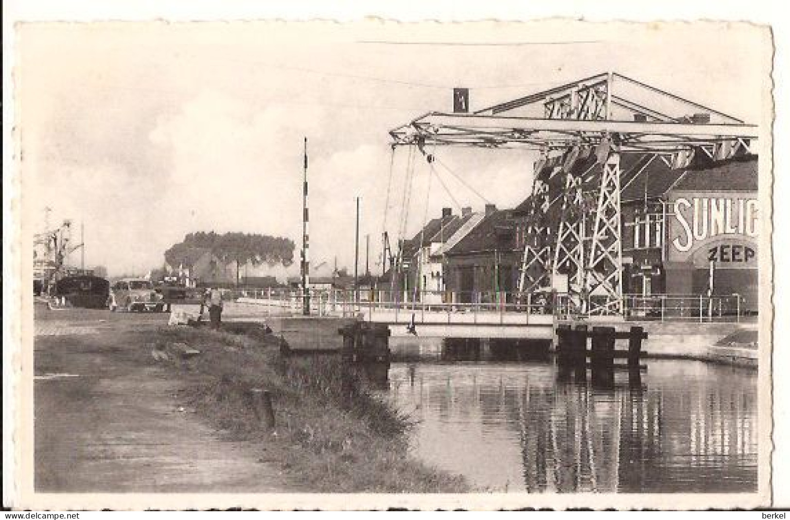 IZEGEM DE BRUG OP KANAAL AUTO NELS Uitg. De Moes Nr 910 D1 - Izegem