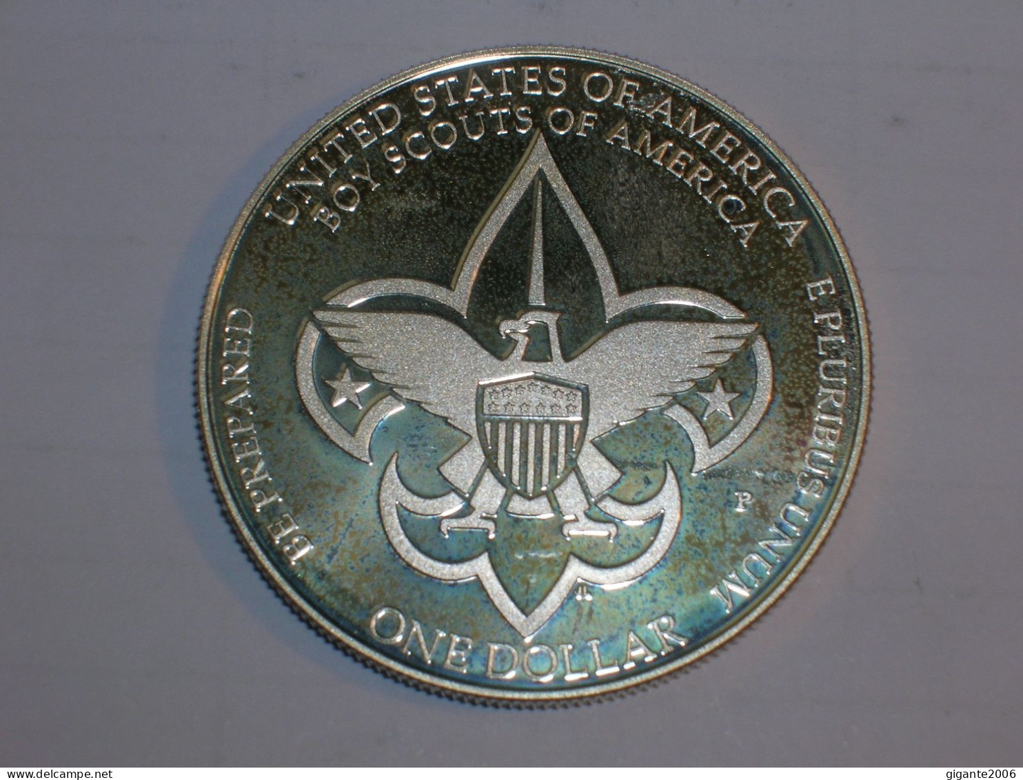 Estados Unidos/USA 1 Dolar Conmemorativo, 2010 P Proof, Boy Scouts(13967) - Herdenking