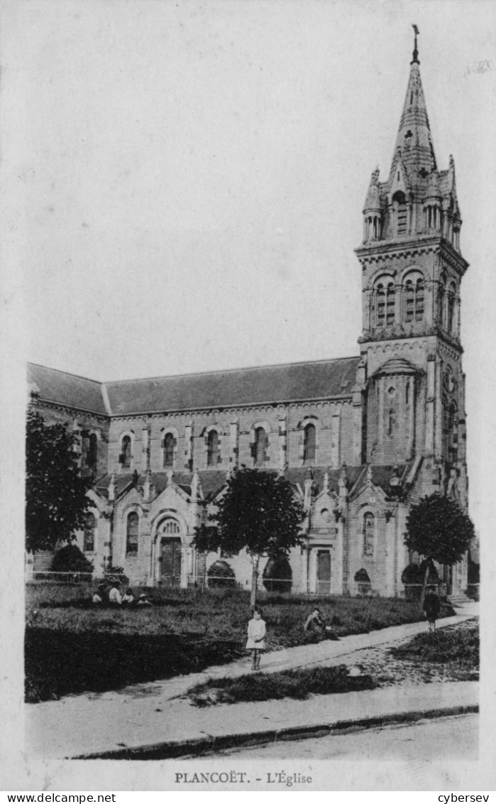 PLANCOET - L'Eglise - Enfants - Plancoët