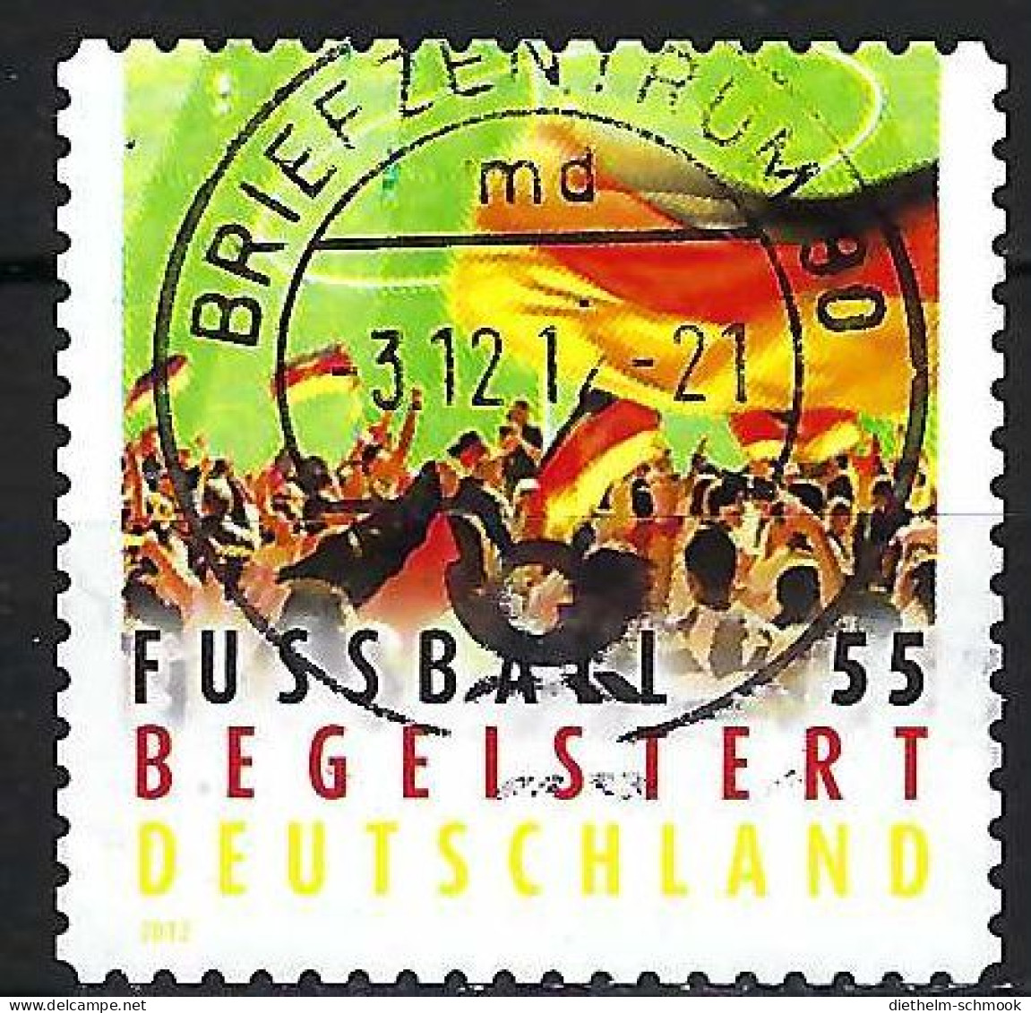 BRD (820), 2012, Mi. 2936  gestempelt - Gebraucht