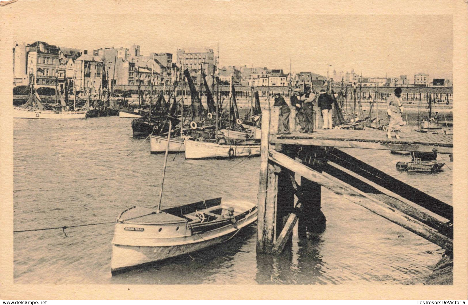 BELGIQUE - Blankenberghe - Le Port - Carte Postale Ancienne - Blankenberge