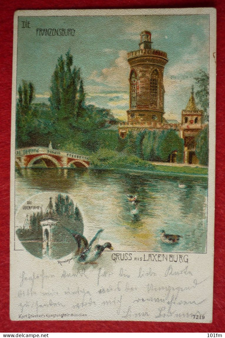 AUSTRIA - GRUSS AUS LAXENBURG - Laxenburg