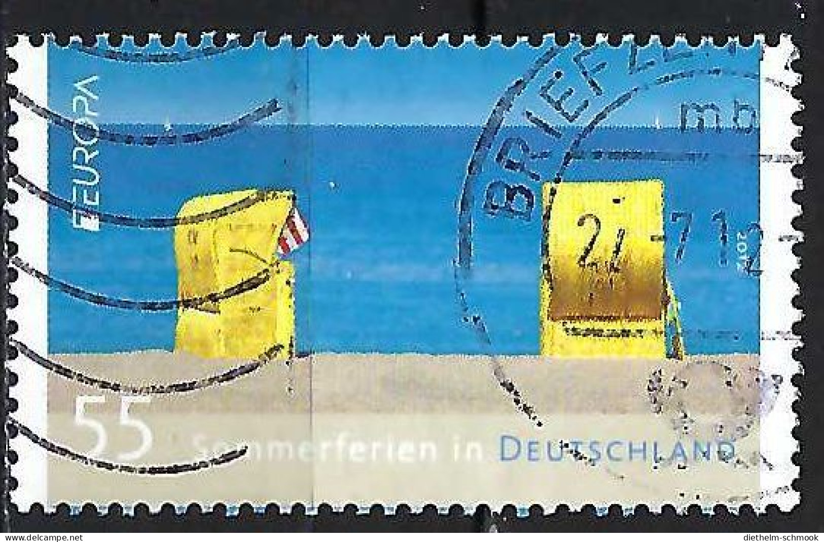 BRD (810), 2012, Mi. 2933  gestempelt - Gebraucht