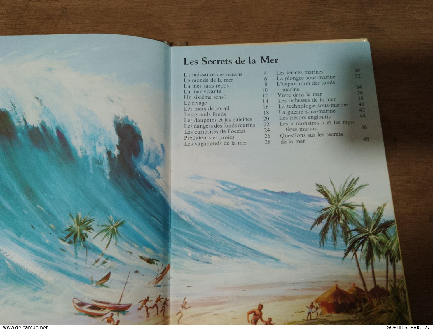 135 //   LES SECRETS DE LA MER - Hachette