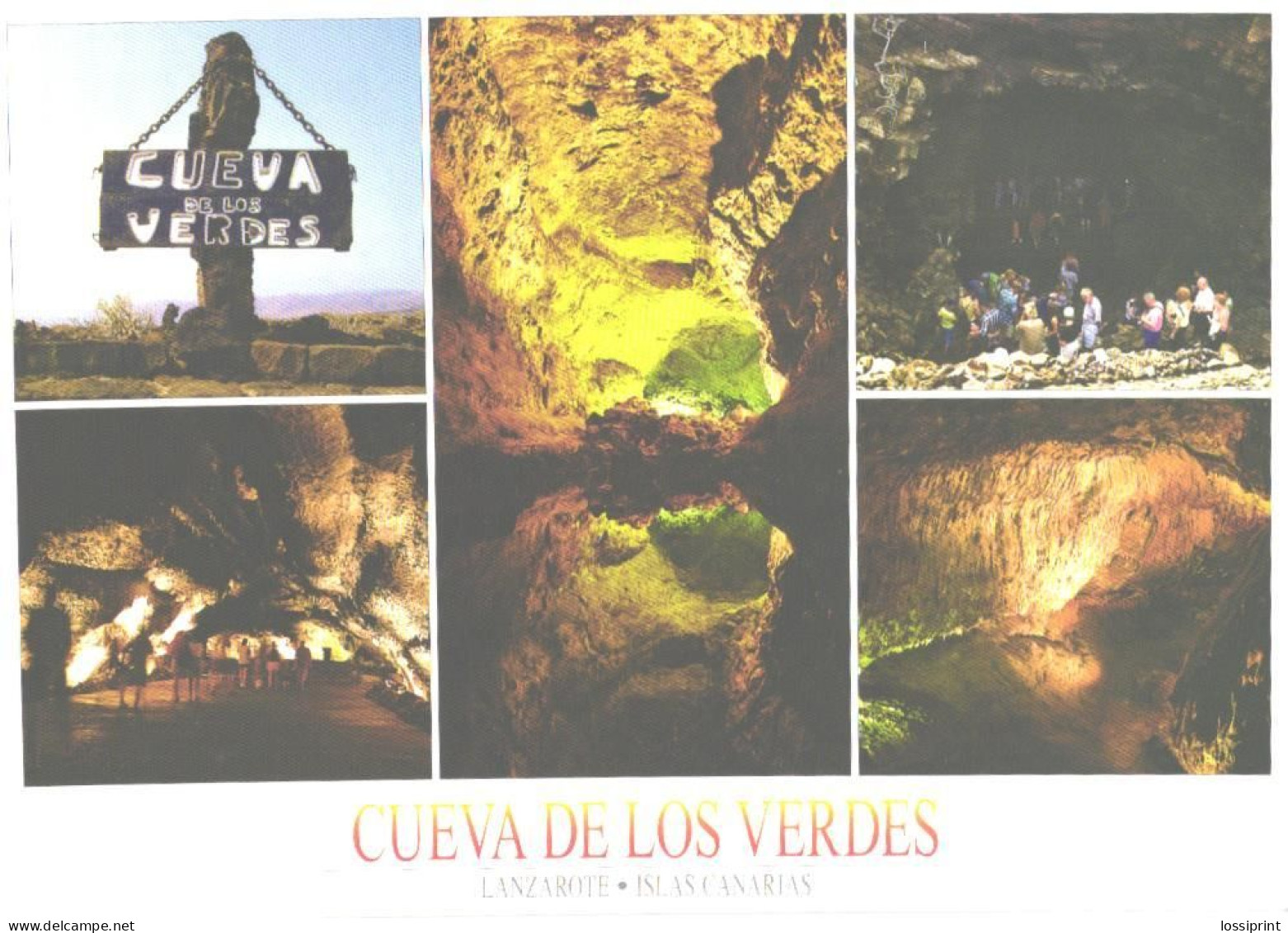 Spain:Lanzarote, Cueva De Los Verdes, Caves - Lanzarote