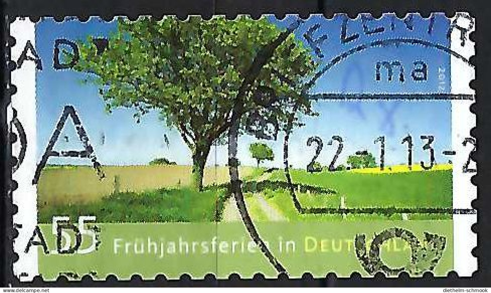 BRD (801), 2012, Mi. 2923  gestempelt - Gebraucht