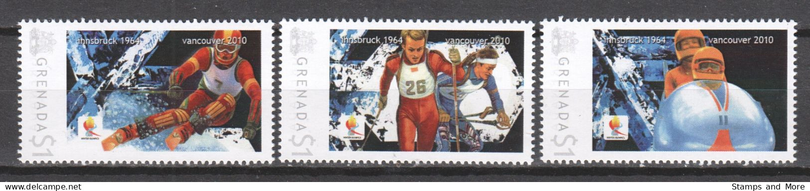 Grenada - Limited Edition Serie 09 MNH - WINTER OLYMPICS VANCOUVER 2010 - INNSBRUCK 1964 - Winter 2010: Vancouver
