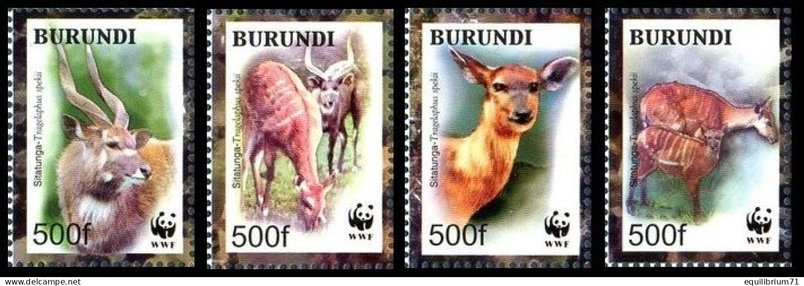 1115/1118**(BL143) - Sitatunga - WWF - Nuovi