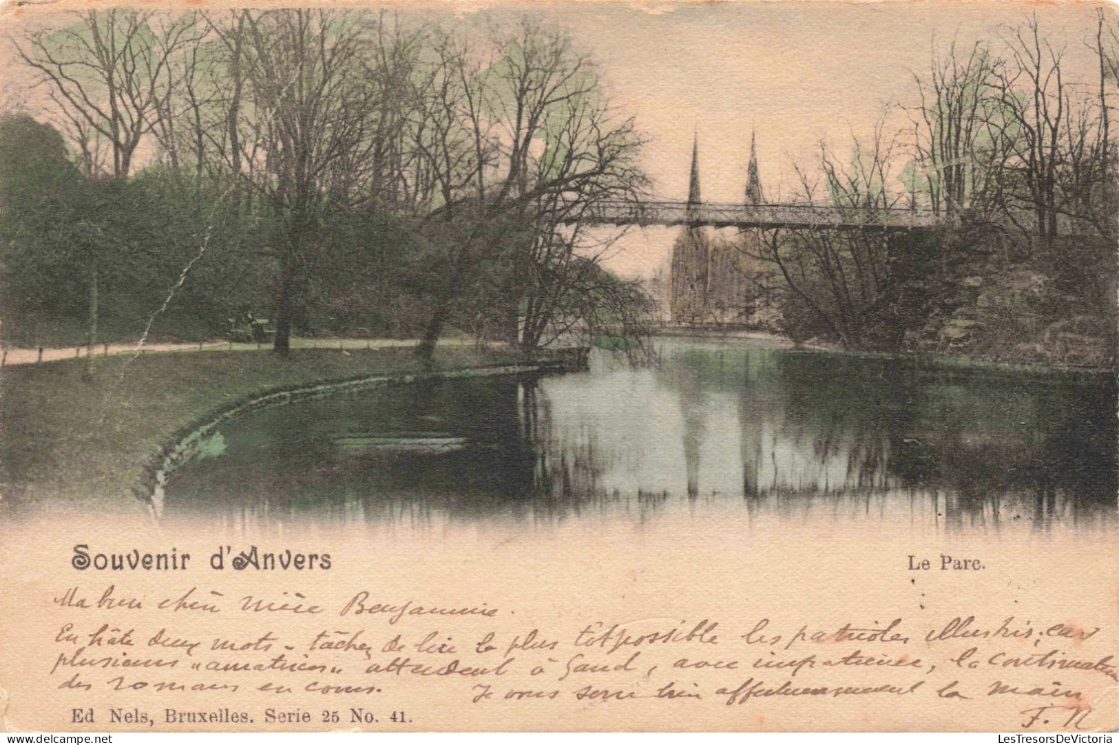 BELGIQUE - Anvers - Le Parc - Carte Postale Ancienne - Antwerpen