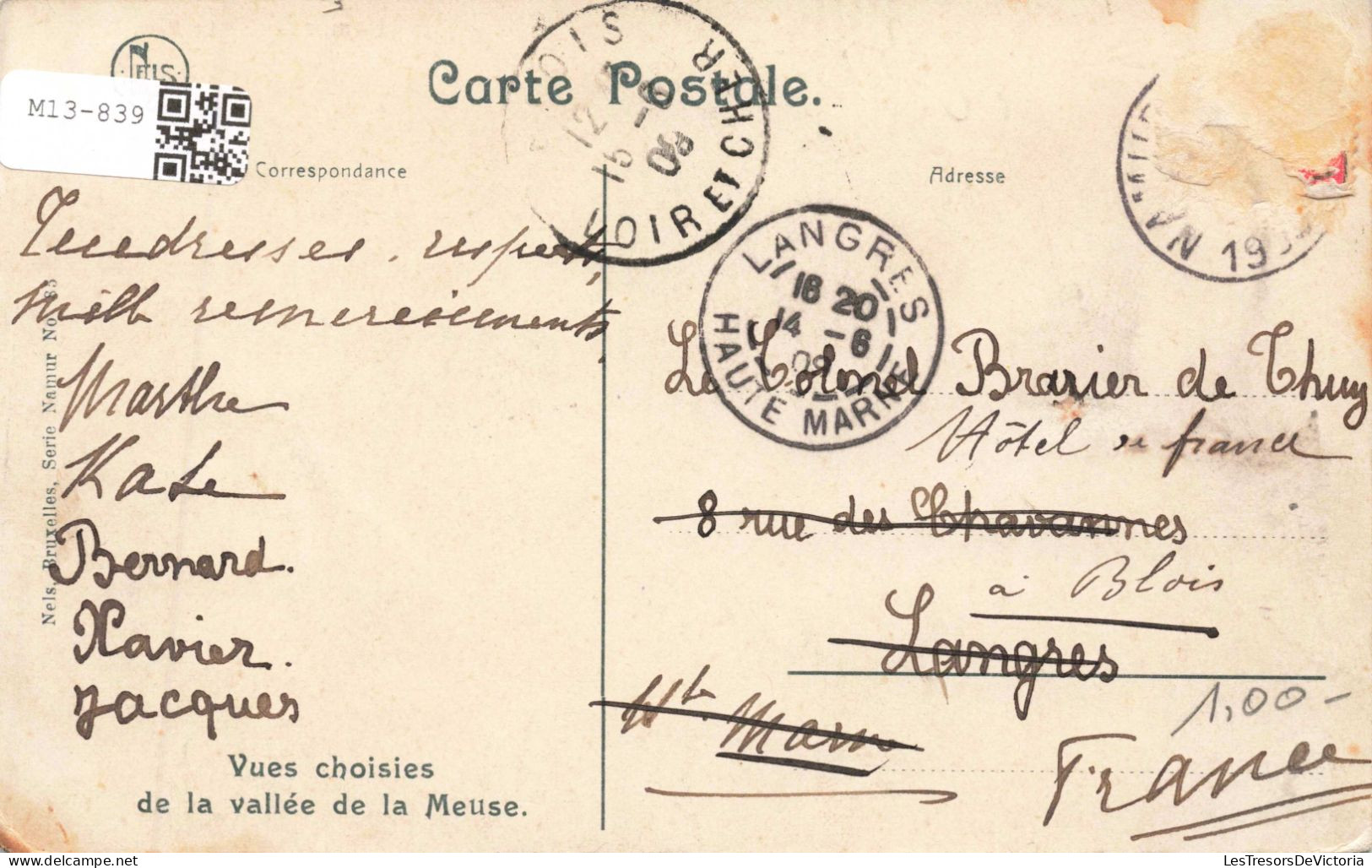 BELGIQUE - Namur - Le Parc - Carte Postale Ancienne - Namen