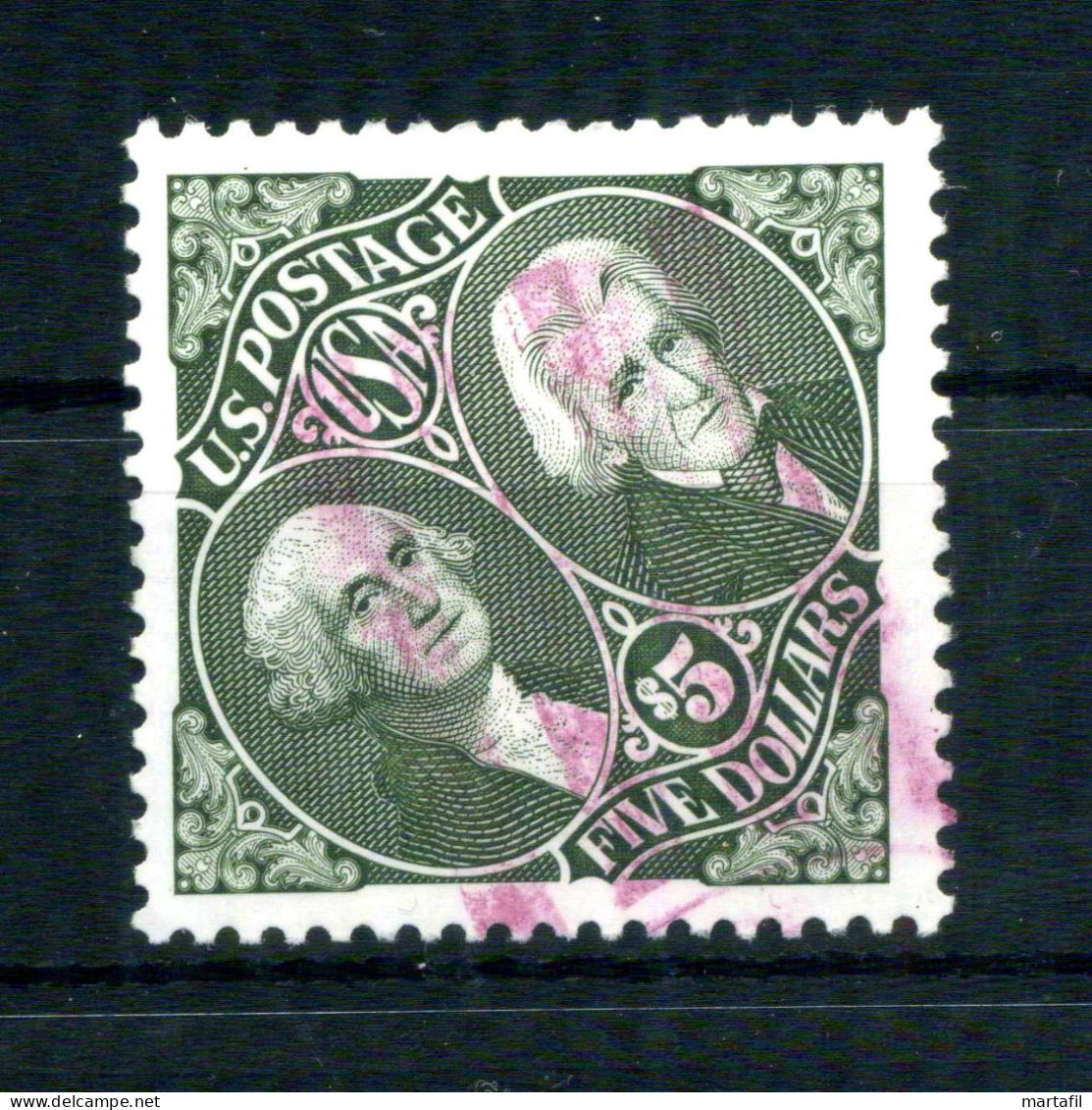 1994 STATI UNITI USA United States N.2597 USATO 5$, Presidenti, Washington, Jackson - Used Stamps