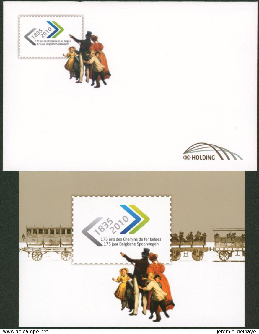 Chemin De Fer (2010) - N°TRV-BL18** (MNH) Dans Sa Pochette. - 1996-2013 Vignette [TRV]