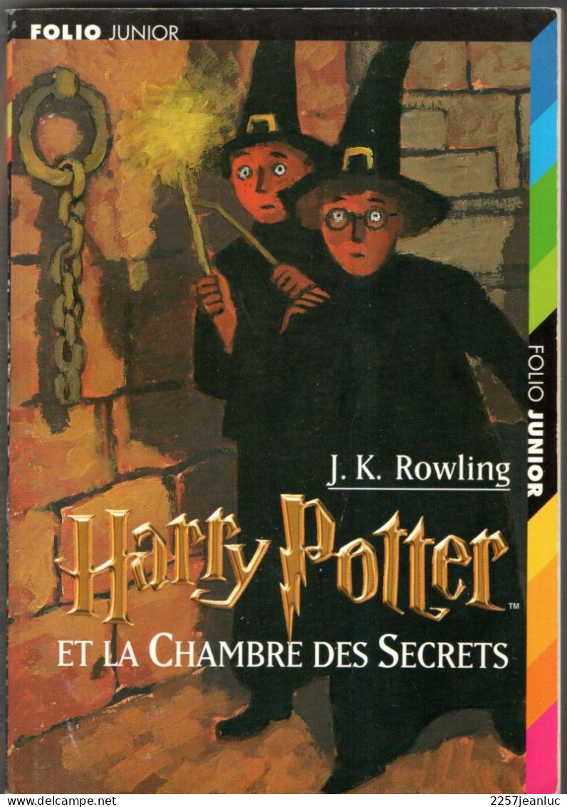 J.k Rowling . Harry Potter Et La Chambre Des Secrets   - Folio Junior De 2001 - Harry Potter