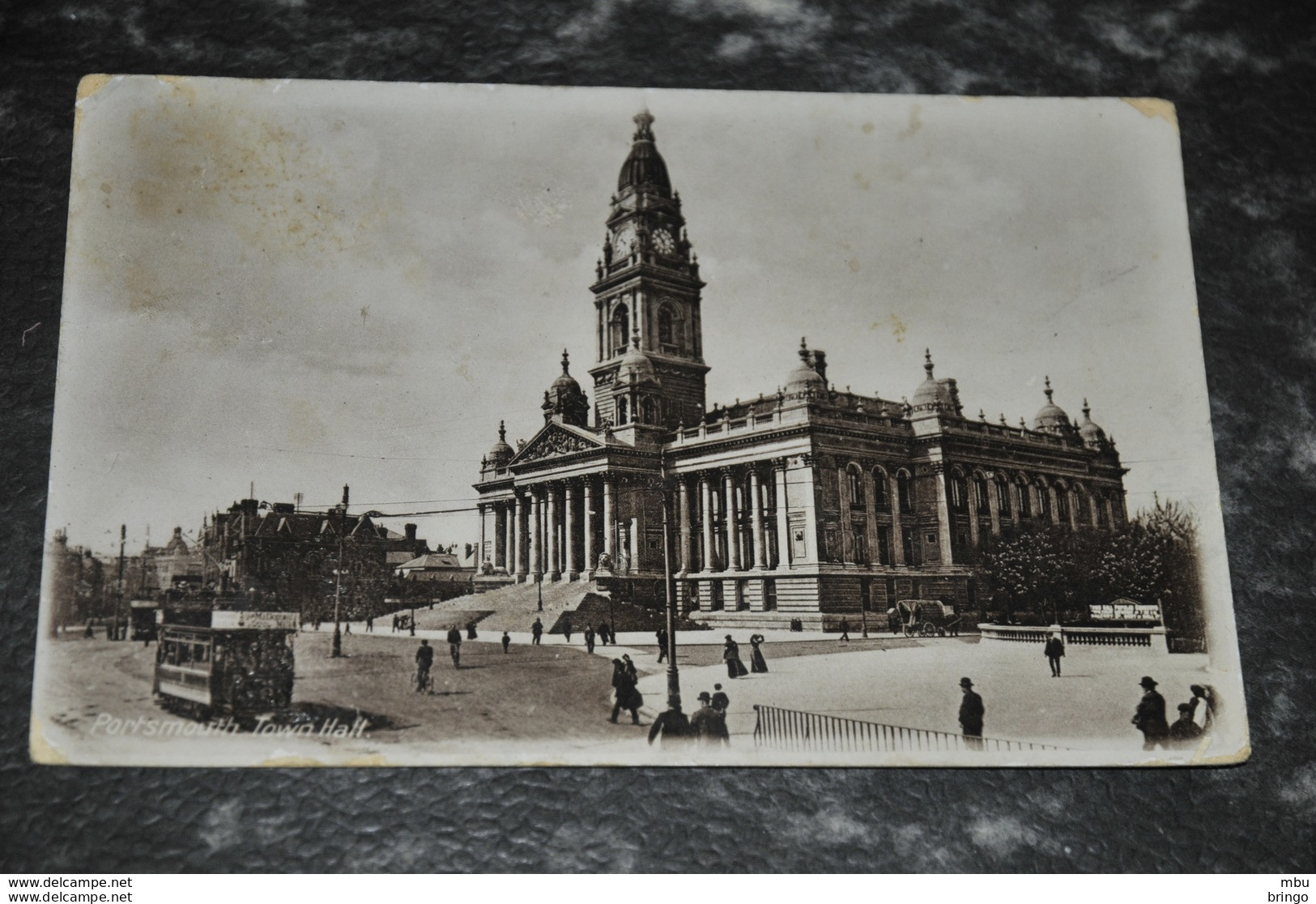 A1719  Town Hall Portsmouth   Tram - Portsmouth