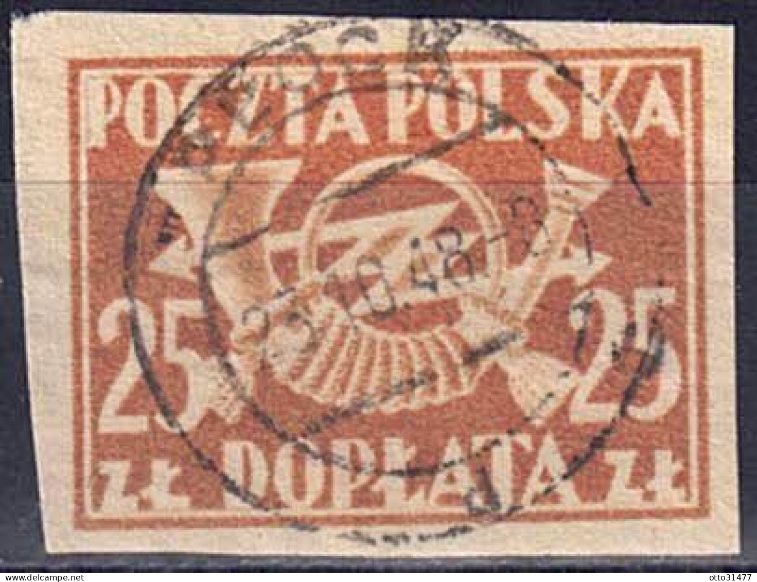 Polen 1950 - PORTO, Nr. 132 B, Gestempelt / Used - Postage Due