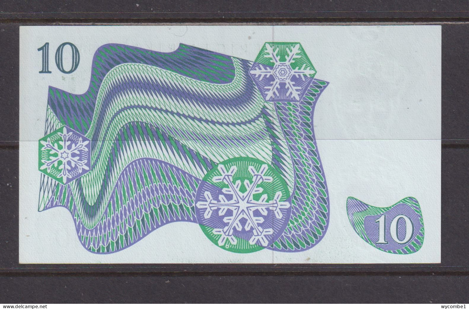 SWEDEN - 1981 10 Kronor AUNC/XF Banknote As Scans - Suecia