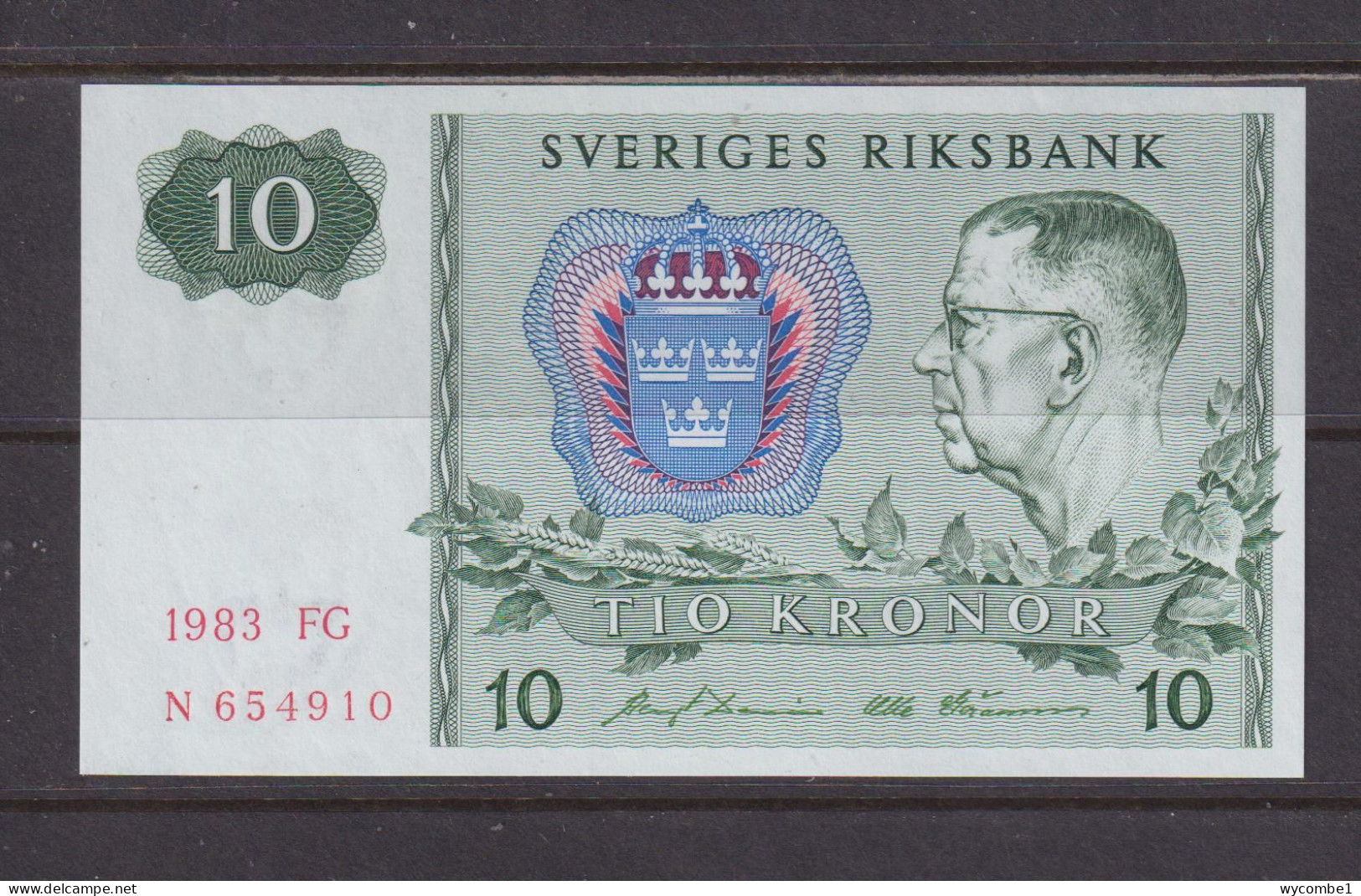 SWEDEN - 1983 10 Kronor UNC/aUNC Banknote As Scans - Schweden