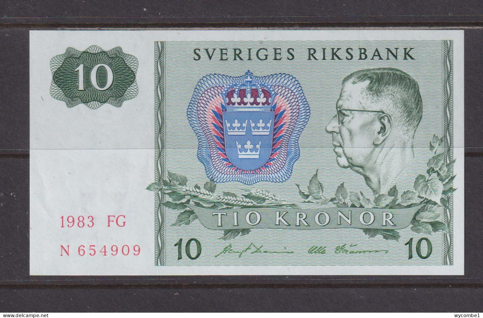 SWEDEN - 1983 10 Kronor UNC/aUNC Banknote As Scans - Svezia