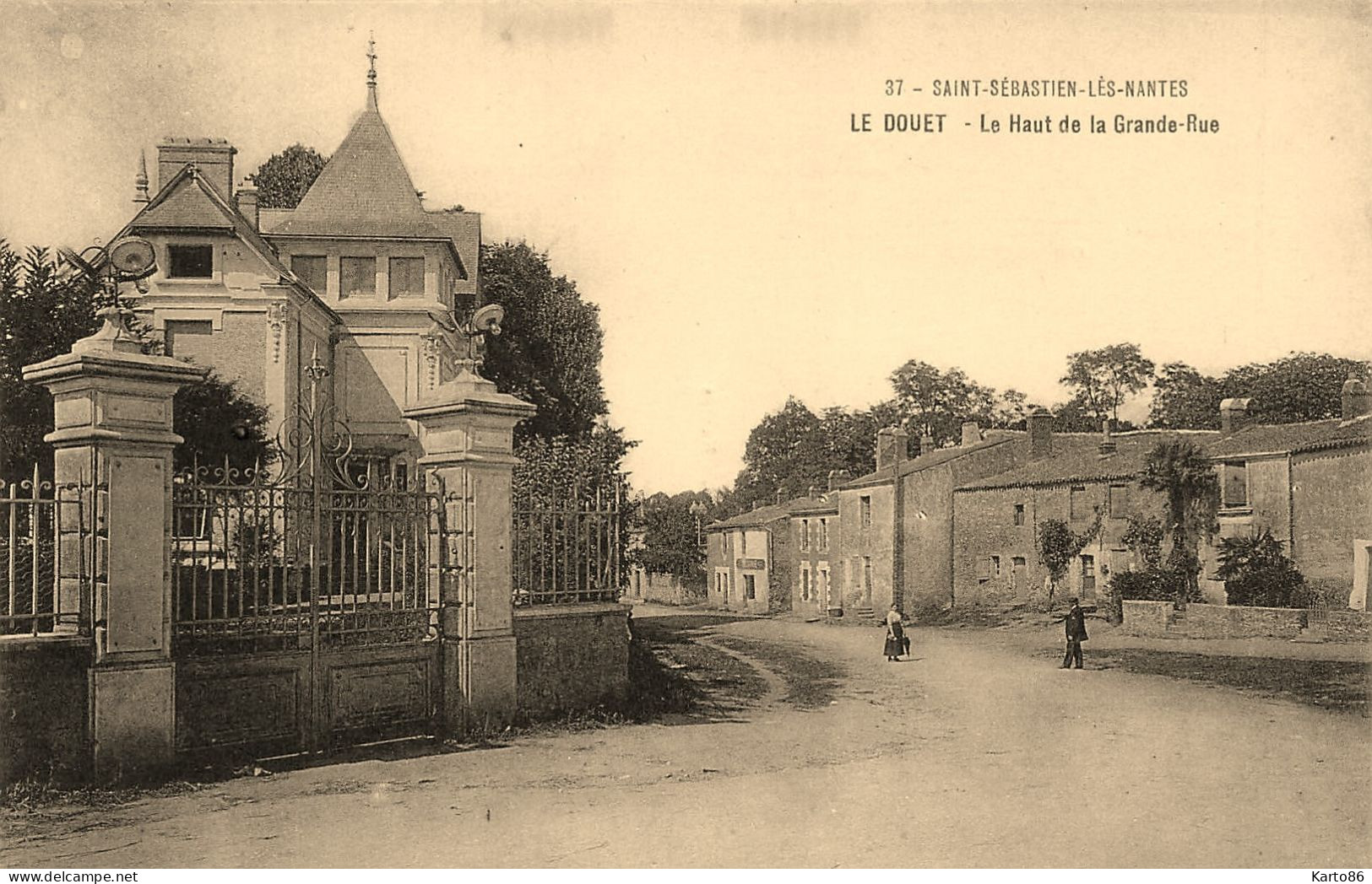 St Sébastien Sur Loire * Quartier Faubourg Le Douet * Le Haut De La Grande Rue - Saint-Sébastien-sur-Loire