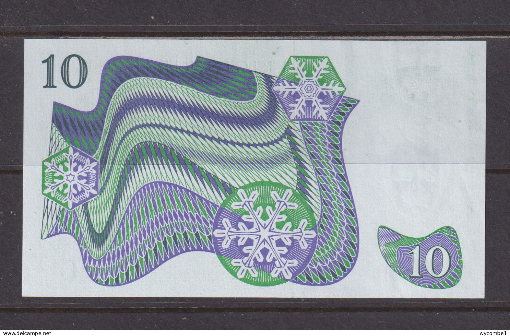 SWEDEN - 1989 10 Kronor UNC/aUNC Banknote As Scans - Sweden