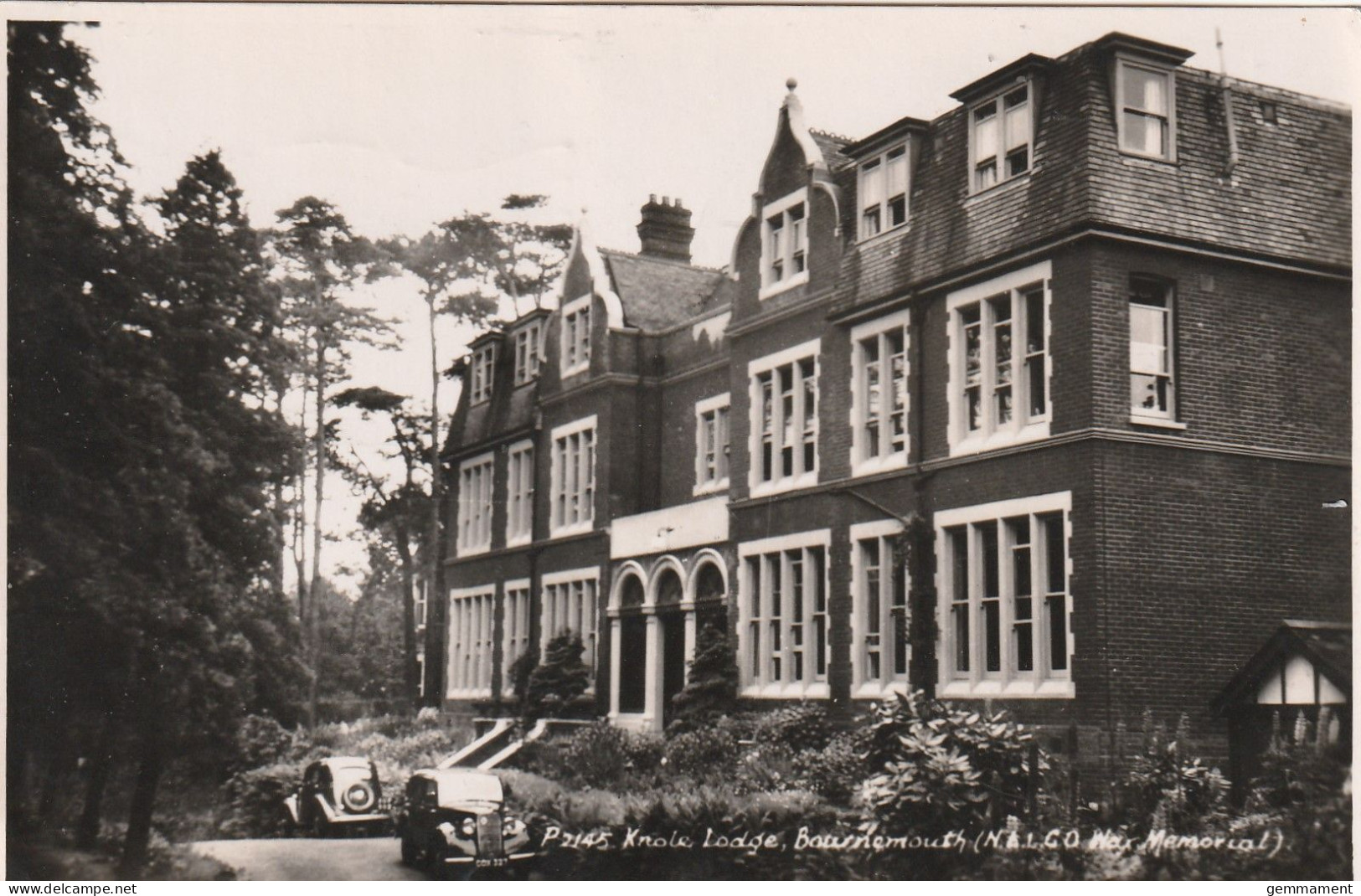 BOURNEMOUTH - KNOLE LODGE - Bournemouth (from 1972)