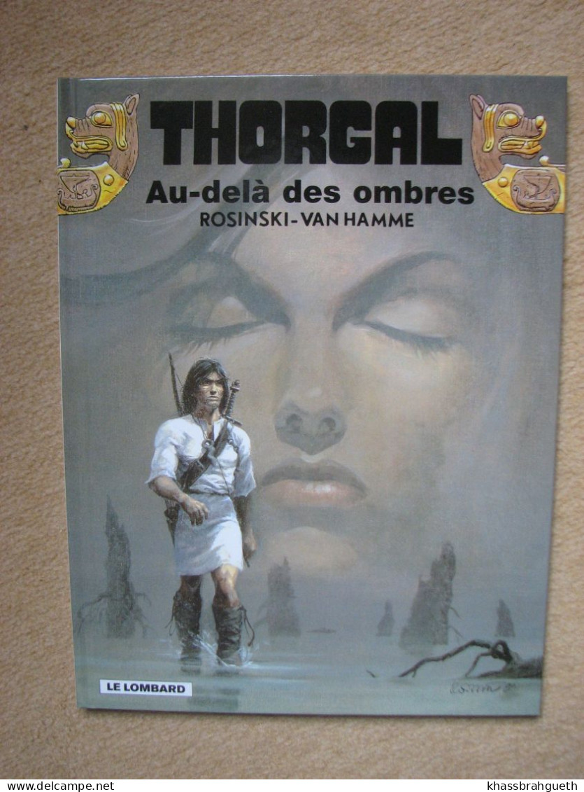 ROSINSKI & VAN HAMME - THORGAL T5 AU-DELA DES OMBRES - LOMBARD (Réédition) - Thorgal