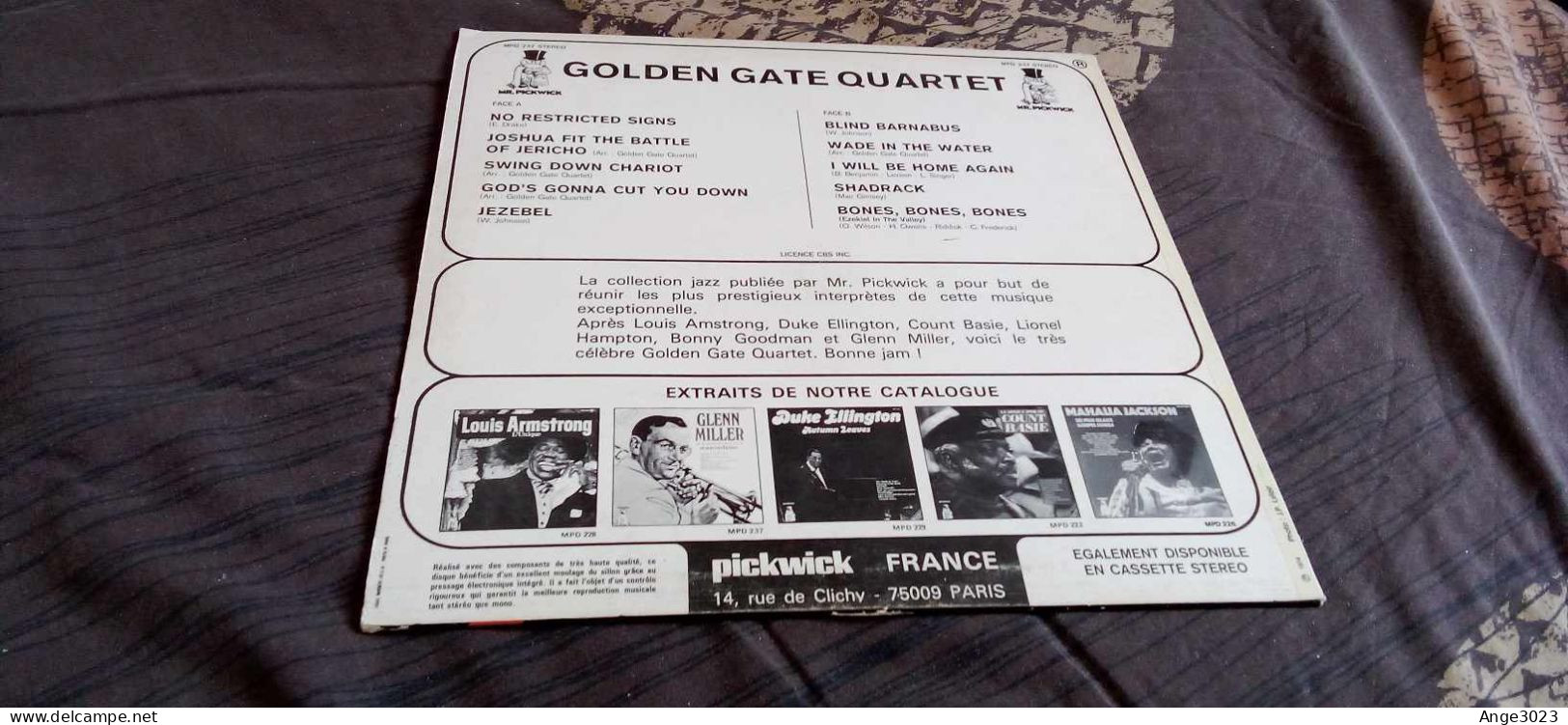 GOLDEN GATE QUARTET "Jazz Session" - Jazz