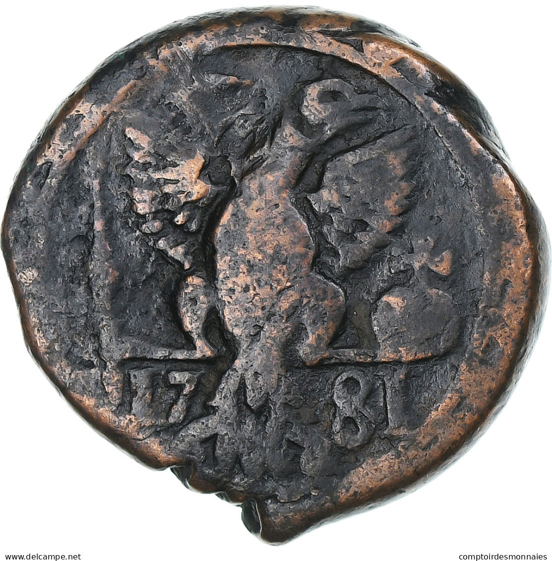 Géorgie, Erekle II, Bisti, 1781, Ekaterinbourg, TB+, Cuivre - Georgia