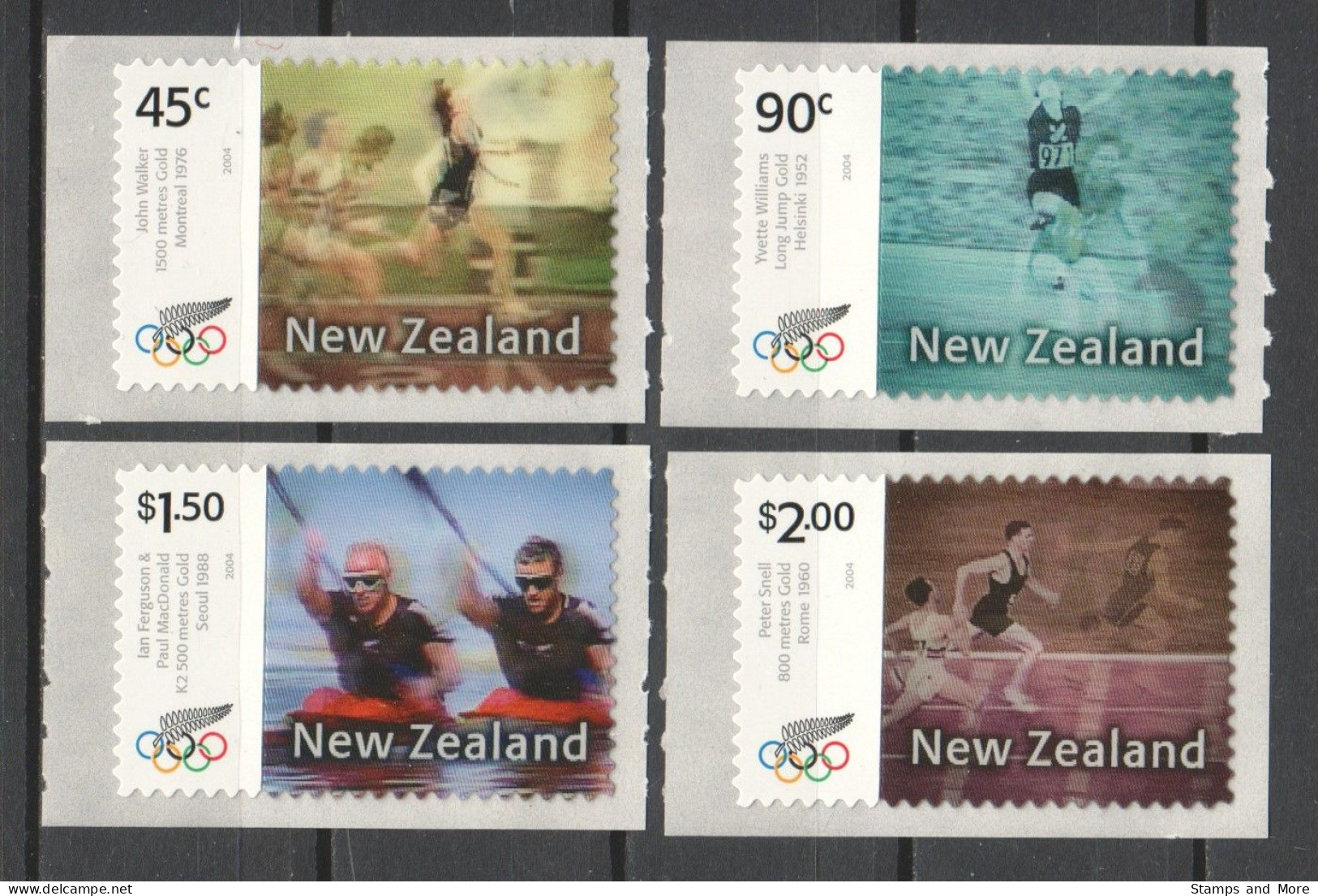 New Zealand 2004 Mi 2201-2204 MNH SUMMER OLYMPICS ATHENS - Summer 2004: Athens