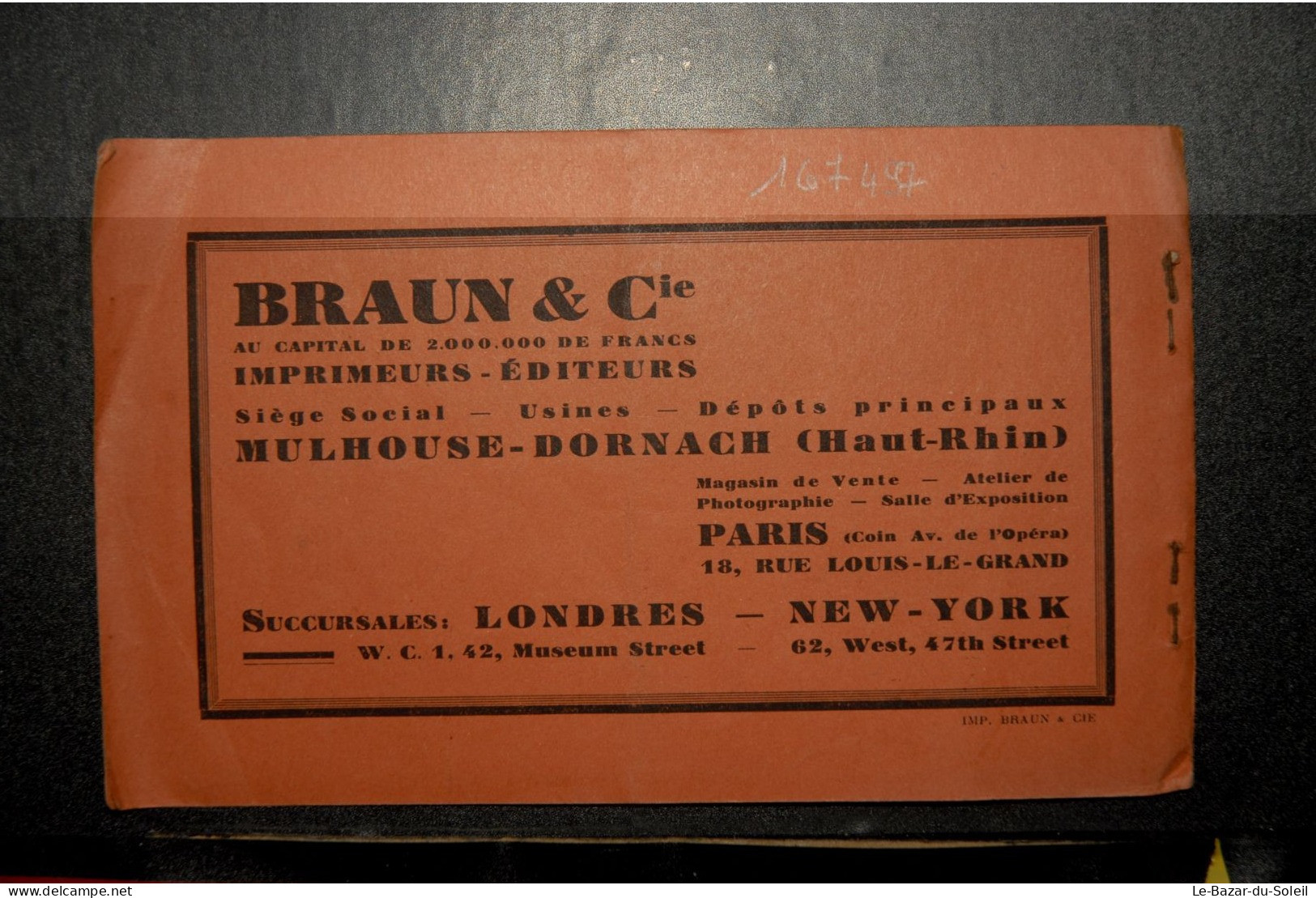 VIEUX PAPIERS,L'ALSACE, Un Joyau De La France : Carnet De 6 Vignettes D'excursions, Série 11b, Club Vosgien MULHOUSE - Europe