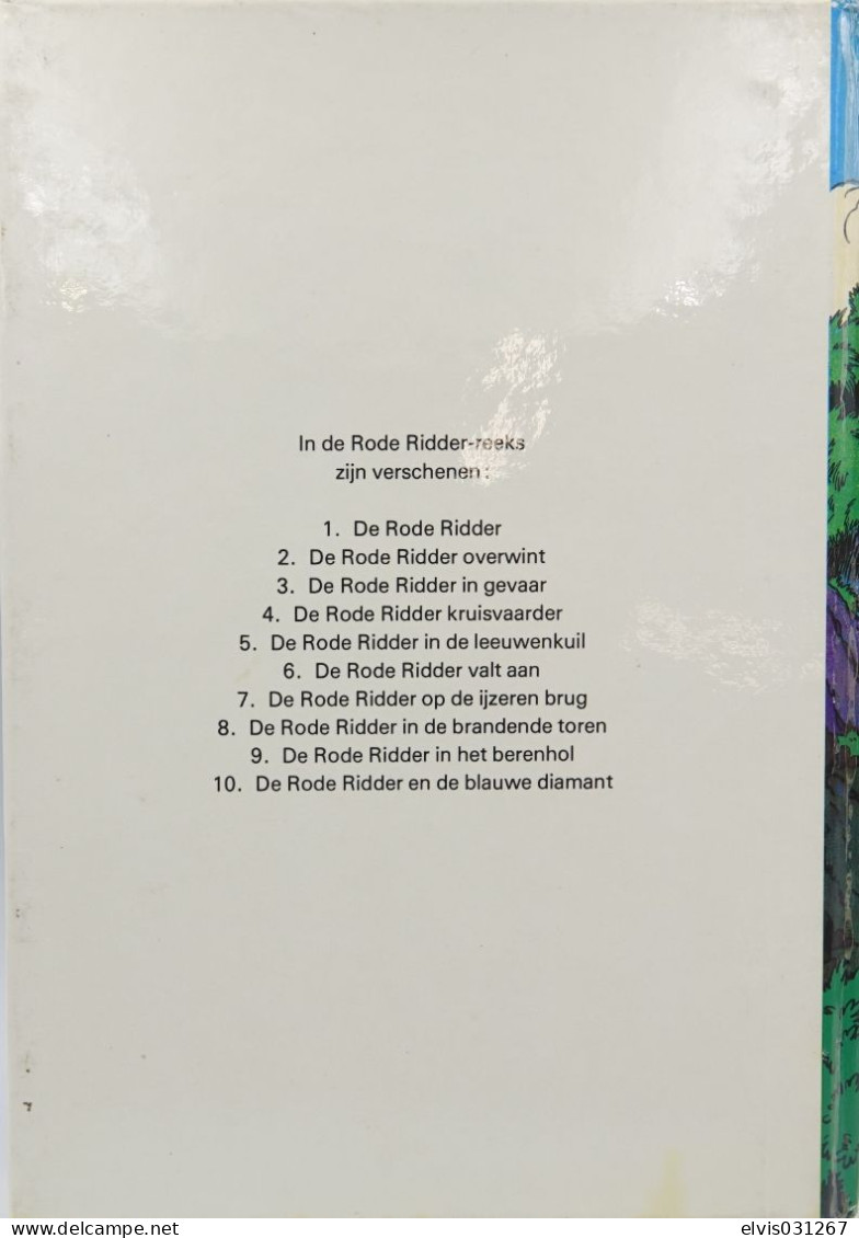 Vintage Books : DE RODE RIDDER N° 6 VALT AAN - 1967 Herdruk - Conditie : Nieuwstaat - Jugend