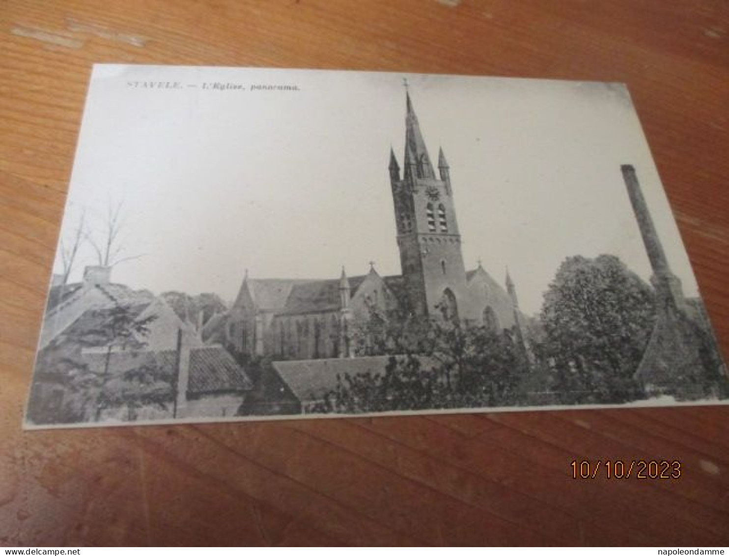 Stavele, L'Eglise Panorama - Alveringem