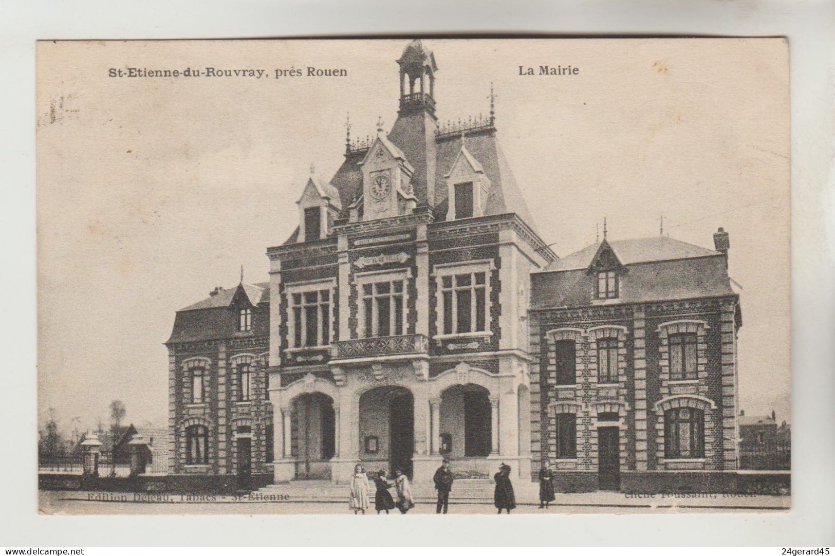 CPA SAINT ETIENNE DU ROUVRAY (Seine Maritime) - La Mairie - Saint Etienne Du Rouvray