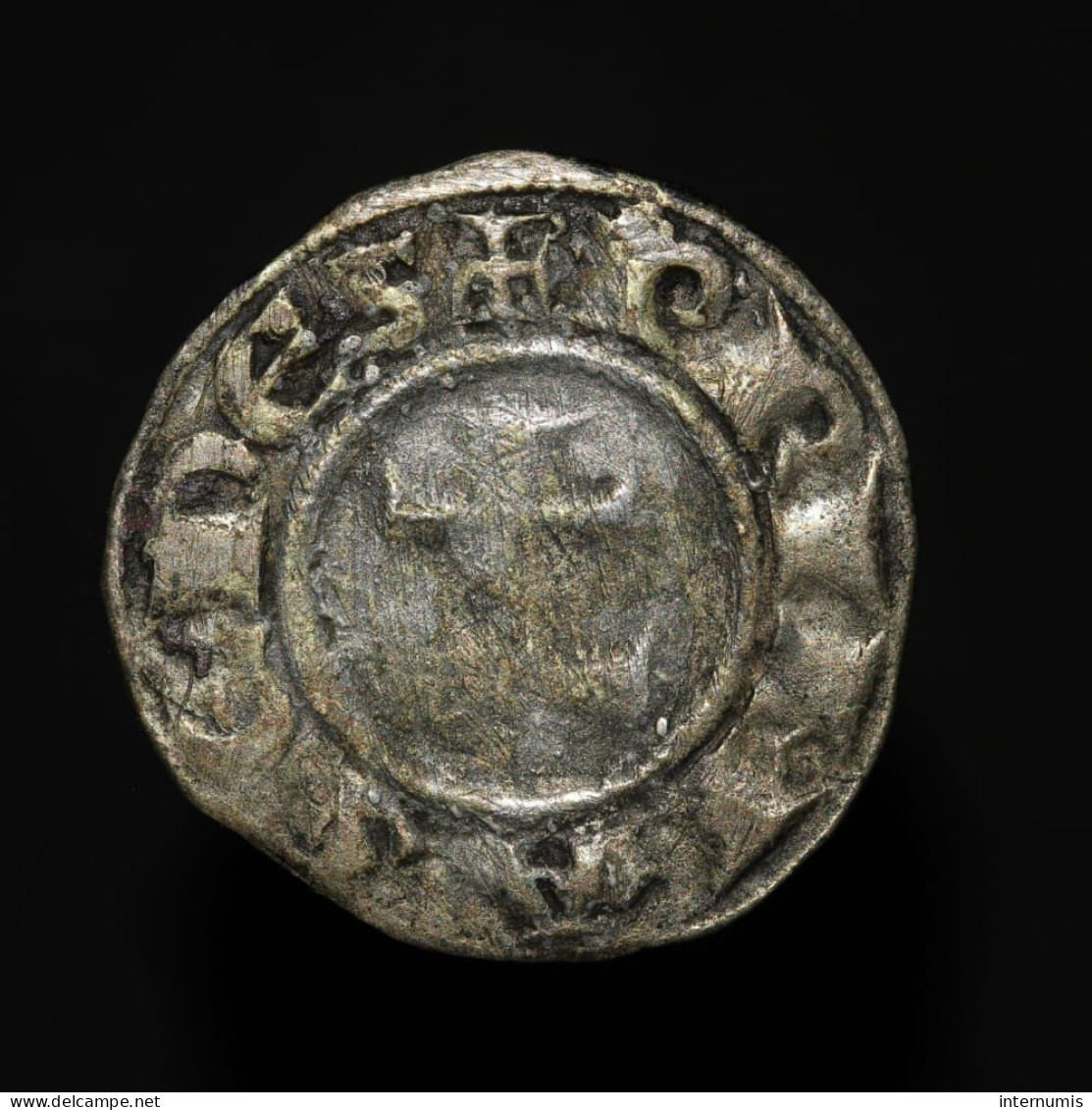 ANONYMES - Archevêché De Lyon, Denier Fort Ou Double Denier, (1200-1260), Lyon, Billon, TB+ (VF), PA #5032 - Lyonnais