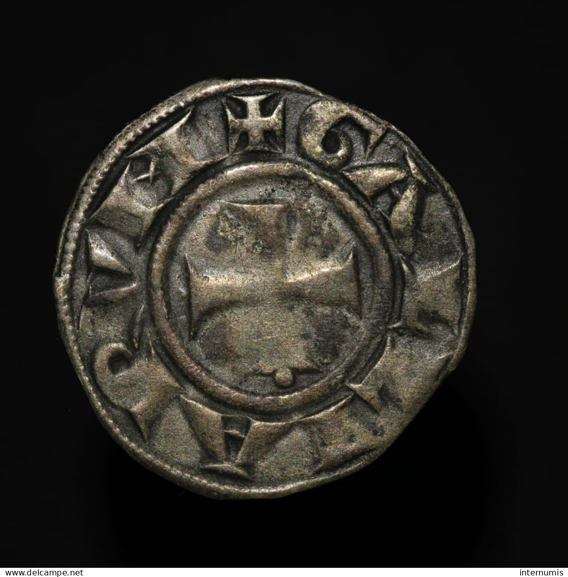 ANONYMES - Archevêché De Lyon, Denier Fort Ou Double Denier, (1200-1260), Lyon, Billon, TB+ (VF), PA #5032 - Lyonnais