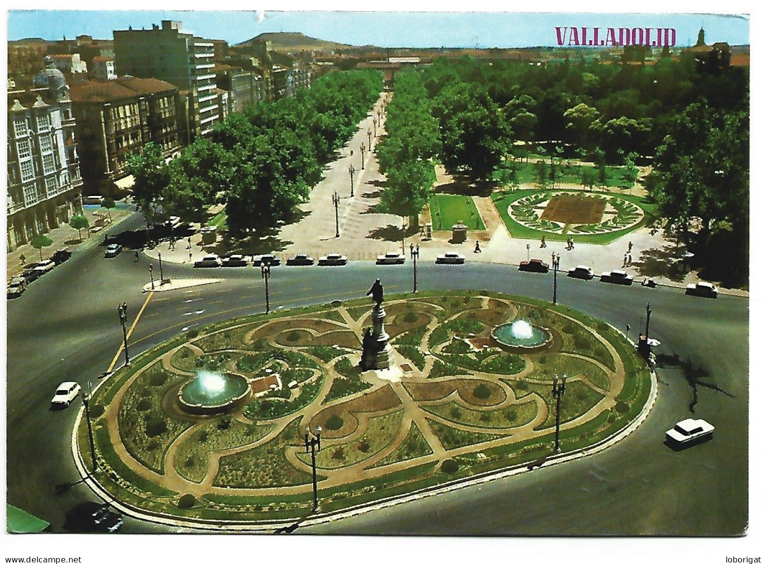 PLAZA DE ZORRILLA / ZORRILLA SQUARE / LA PLACE DE ZORRILLA.-  VALLADOLID.- ( ESPAÑA ) - Valladolid