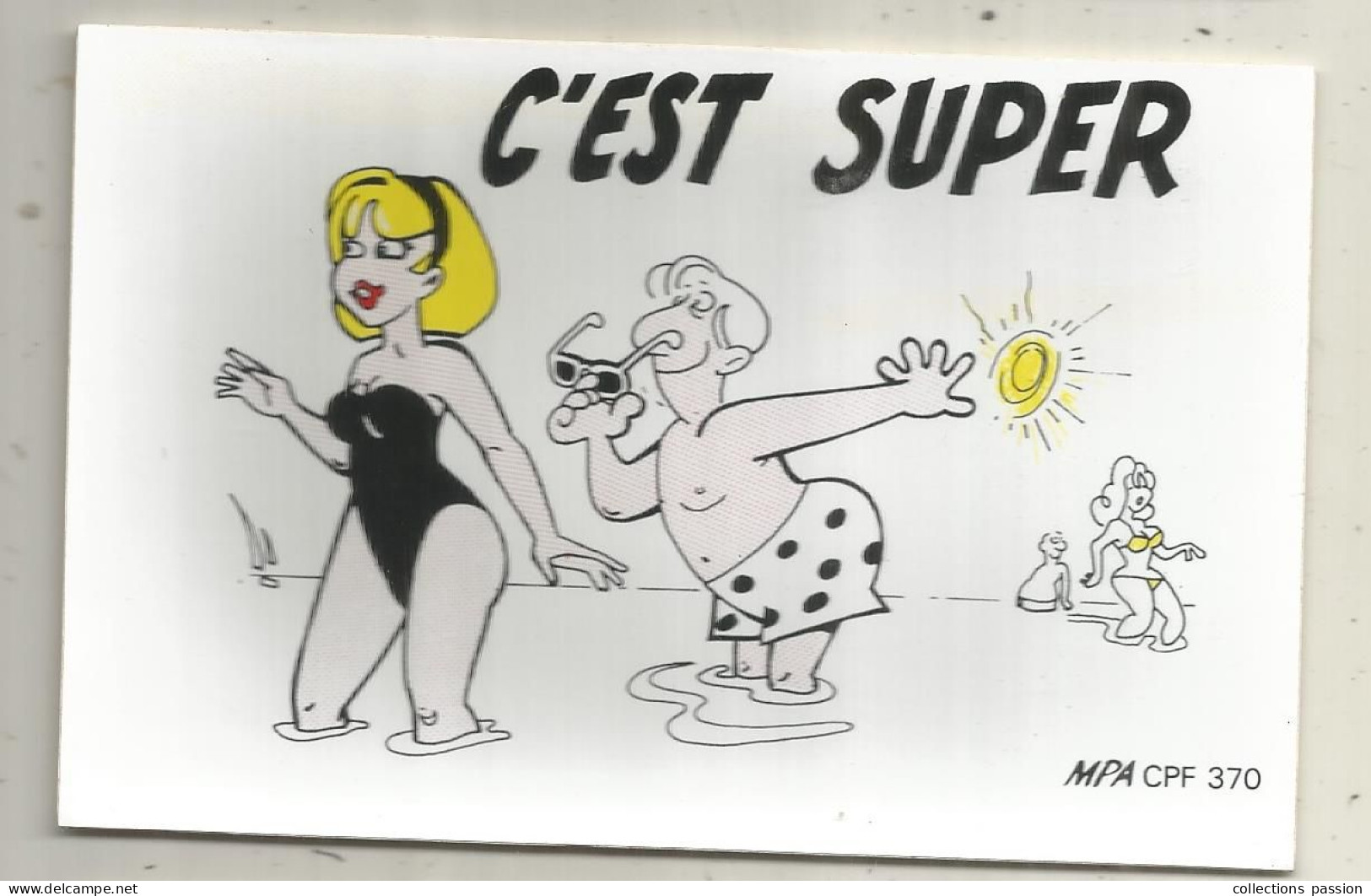 Cp, Carte à Système, Autocollante, Bumper Sticker, Vinyl-selbstkleber, Ed. Humoristick MPA, Vierge, C'est Super, Pin Up - Mechanical