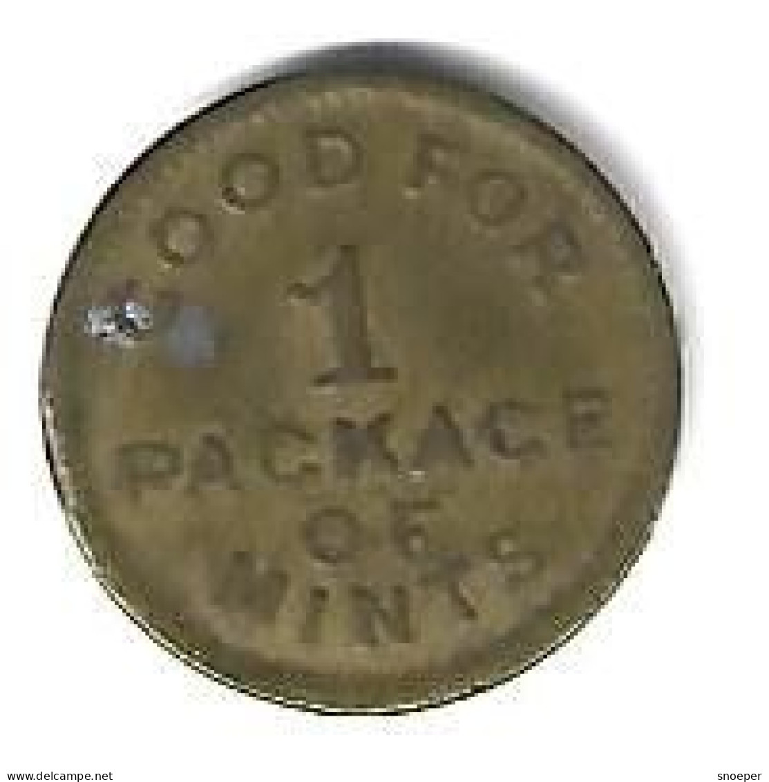 *USA TOKEN Good For 1 Package Of Mints - Firma's