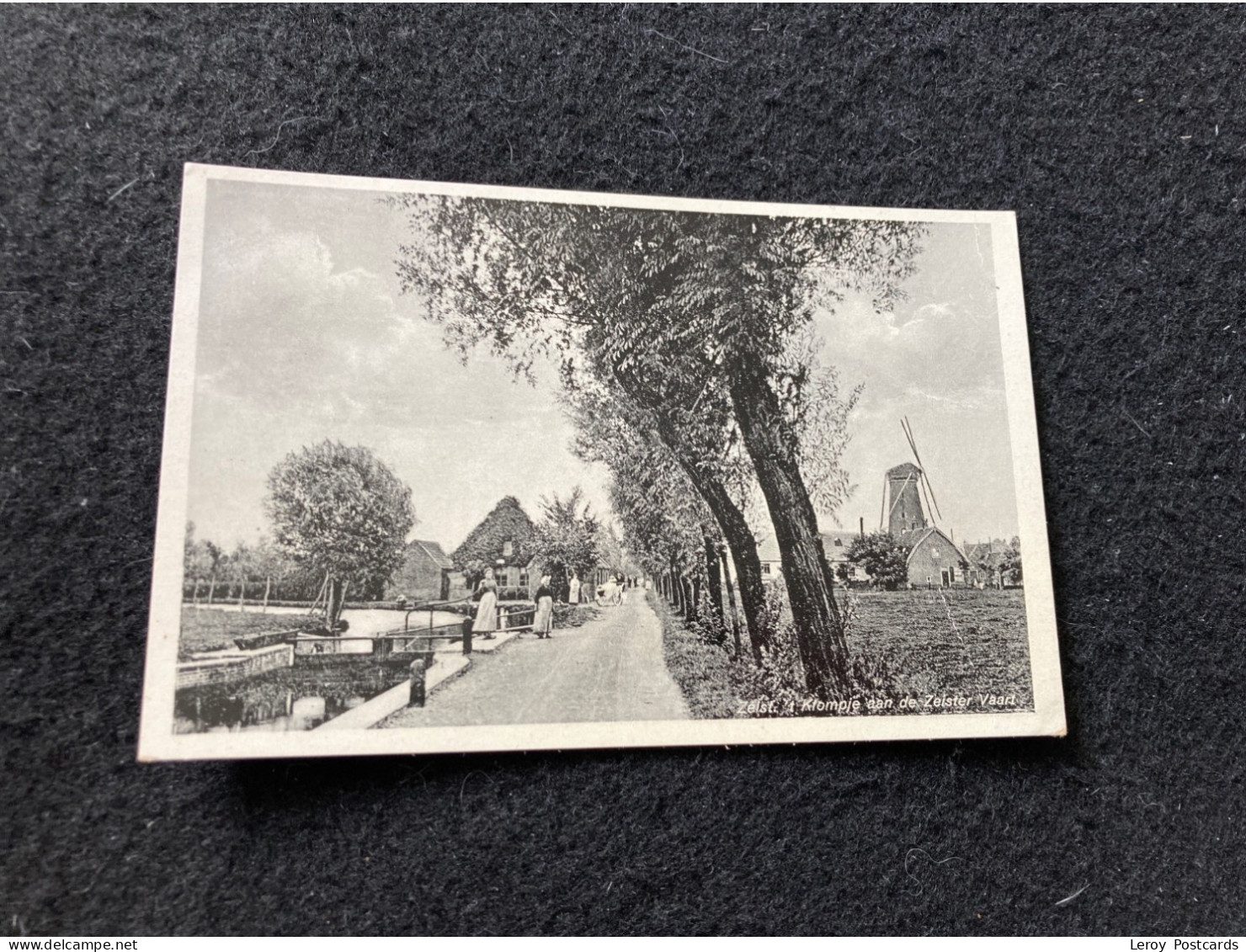 A196 Zeist ‘t Klompje Aan De Zeistervaart En Molen 1943 - Zeist