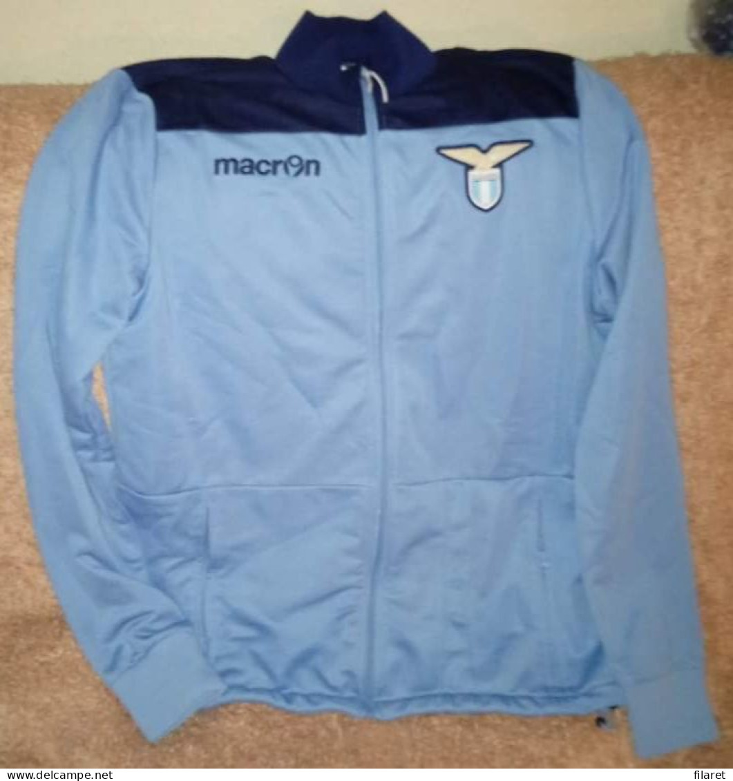 SS LAZIO,PRESENTATION STAFF SHIRT/TRENNING,MACRON L,H.178-183 CM,USED, - Other & Unclassified