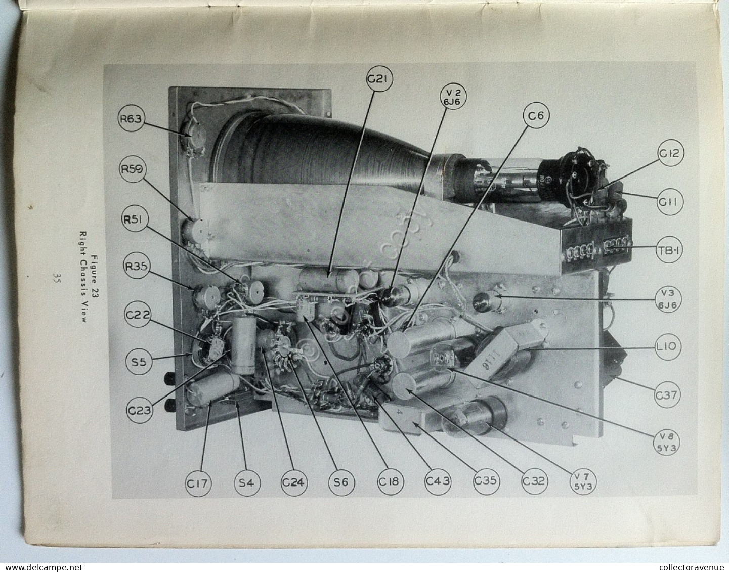 Elettronica Vintage - Jackson - Manuale Istruzioni Oscilloscopio Modello Cro 2 - Televisione