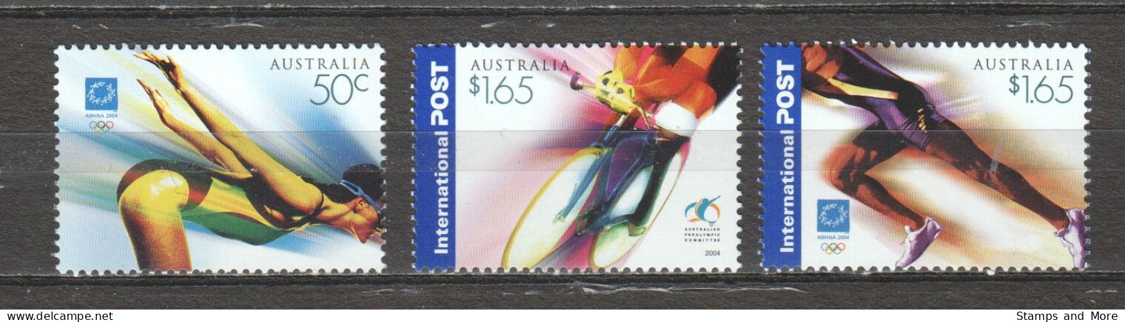 Australia 2004 Mi 2332-2334 MNH SUMMER OLYMPICS ATHENS - Sommer 2004: Athen