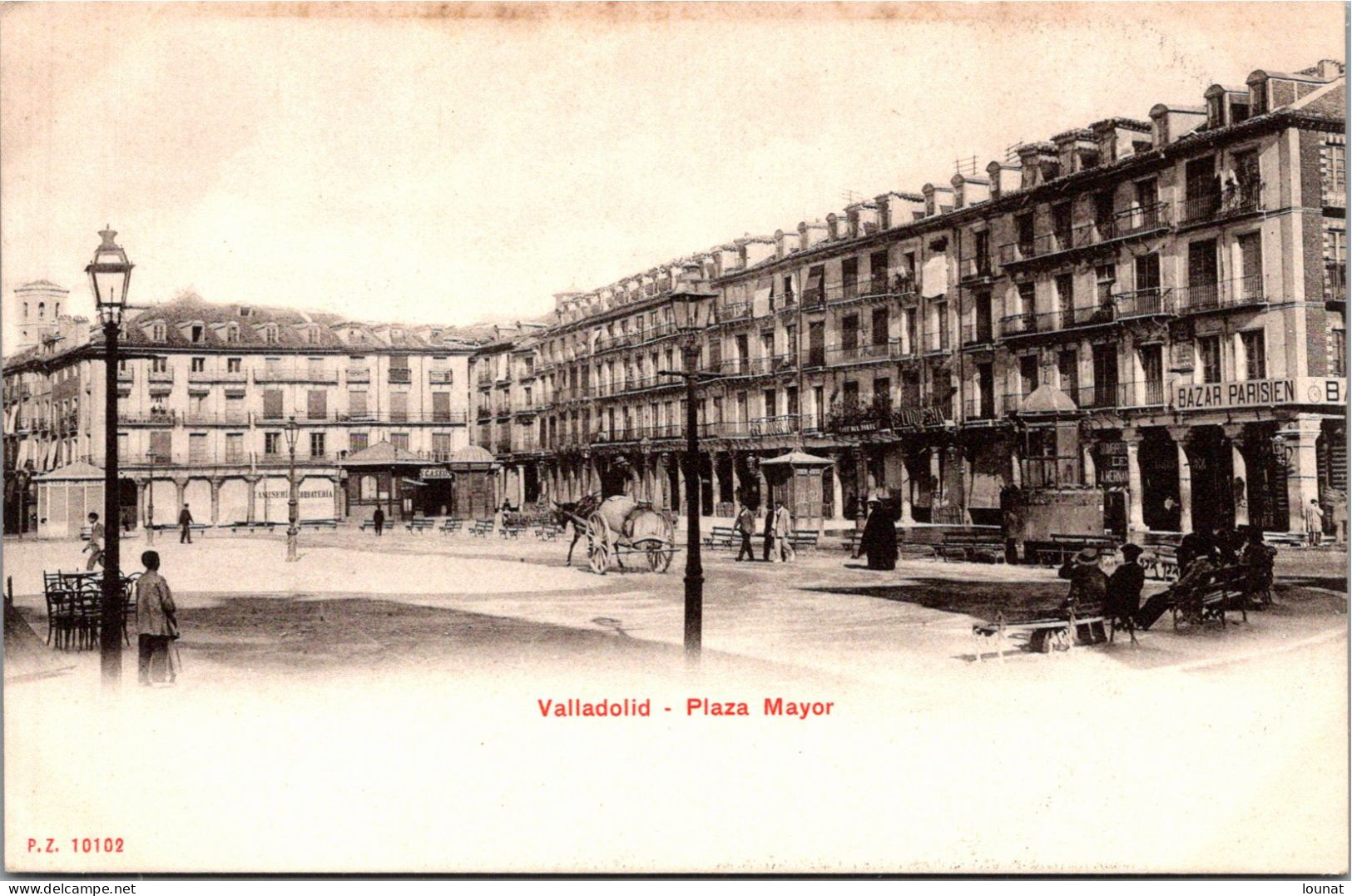 Espagne - VALLADOLID - Plaza Mayor - Bazar Parisien - Valladolid