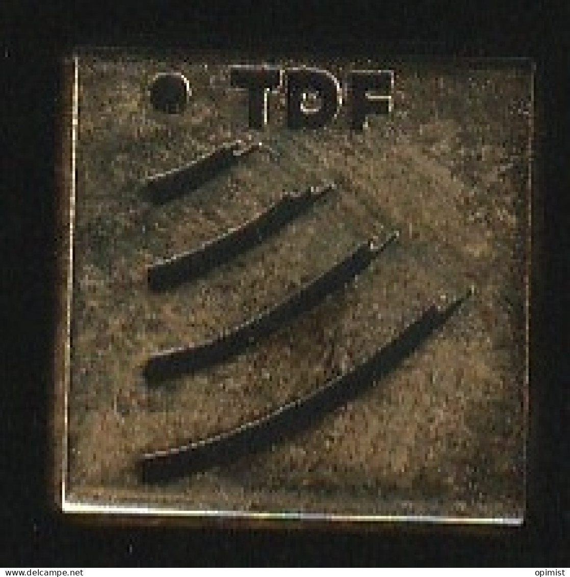 77092- Pin's..-TDF.Télédiffusion De France.Radio.Télé.signé Proderam. - France Télécom
