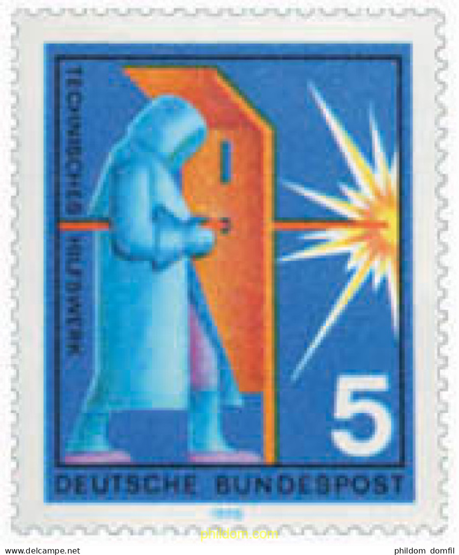 695606 MNH ALEMANIA FEDERAL 1970 SOCORRISMO VOLUNTARIO - Ungebraucht