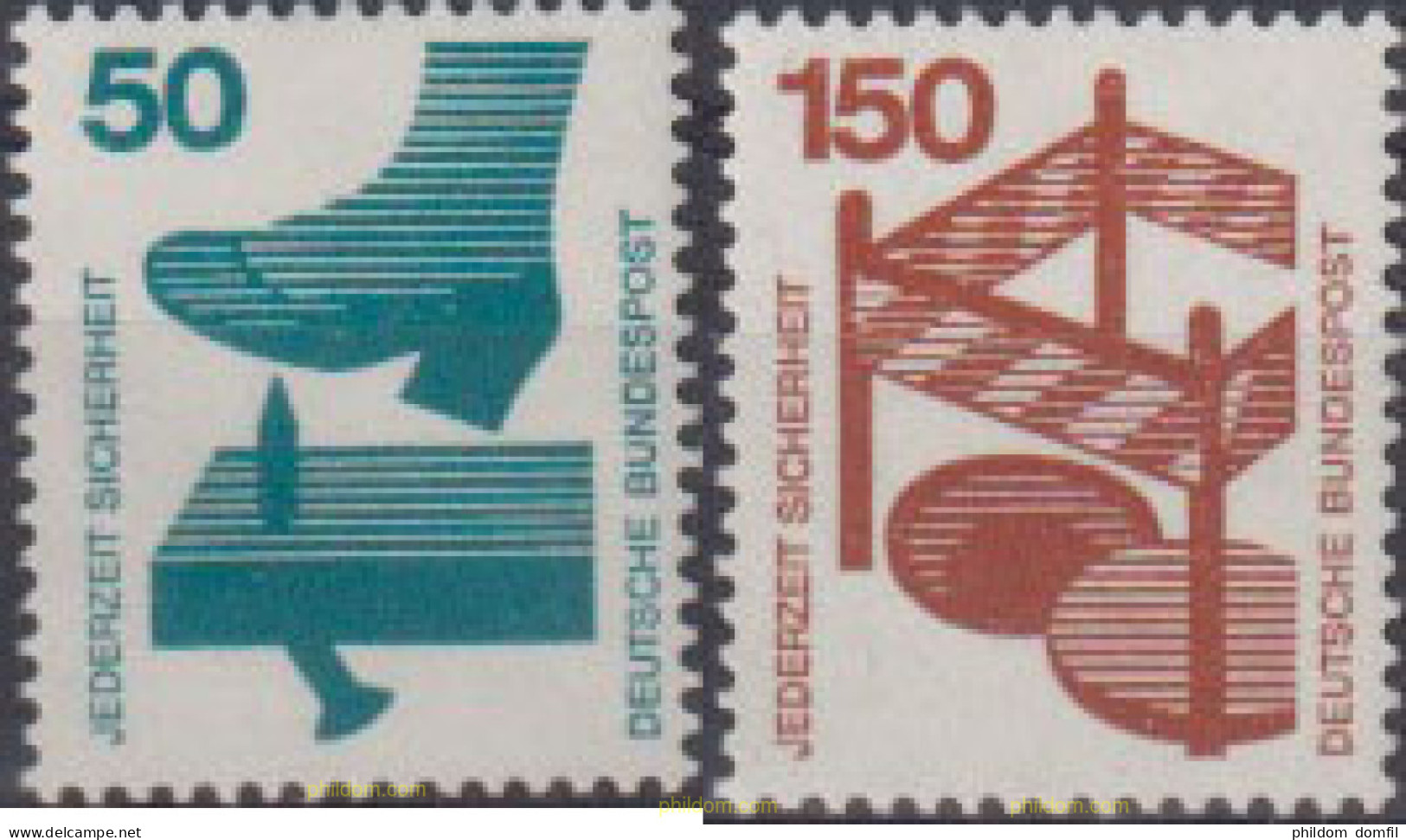 695970 MNH ALEMANIA FEDERAL 1972  - Ungebraucht