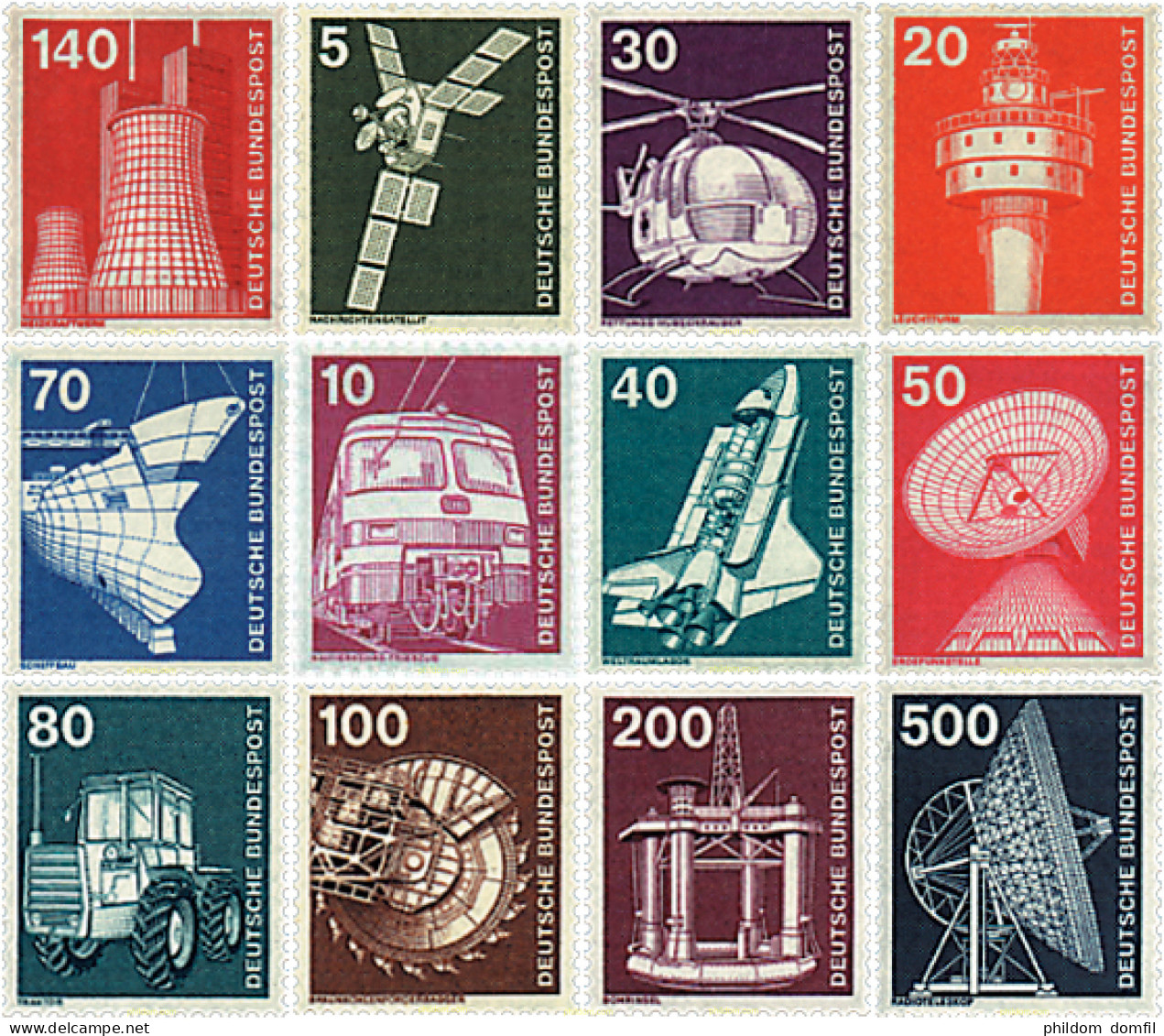 696026 MNH ALEMANIA FEDERAL 1975 INDUSTRIA Y TECNICA - Ungebraucht