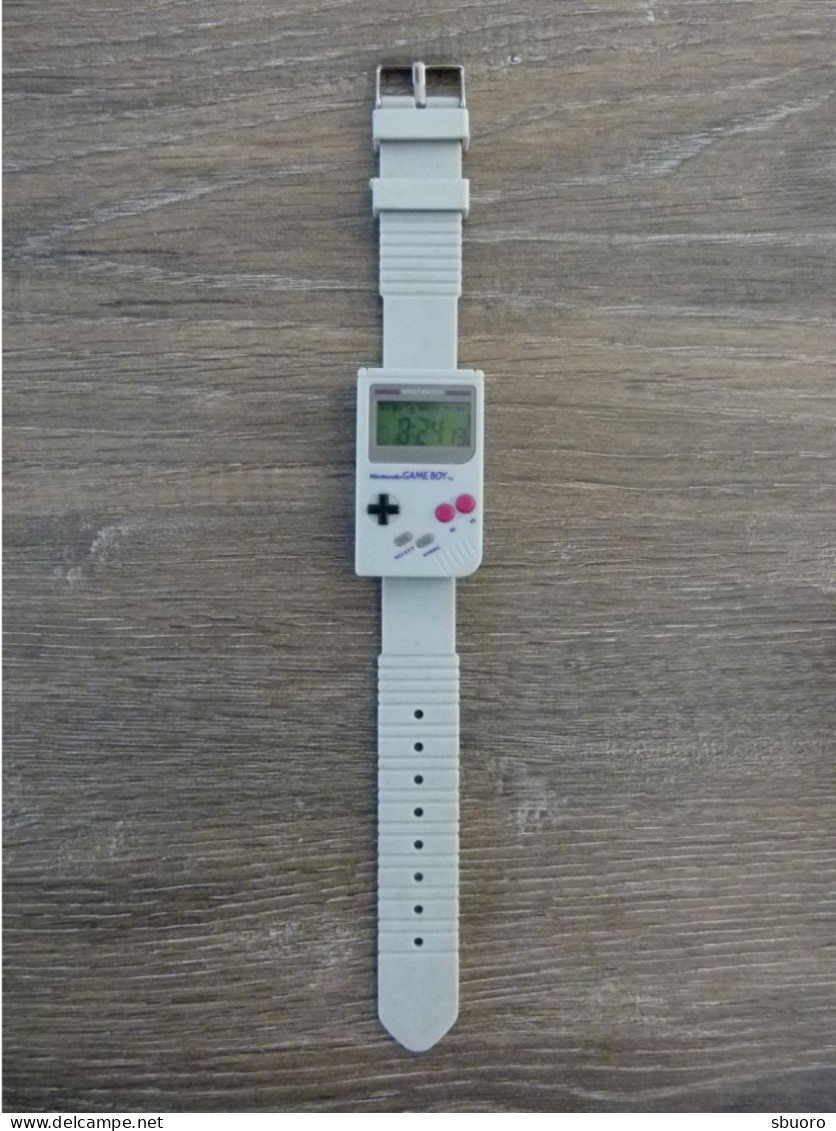 Montre-bracelet GameBoy Nintendo. Wrist Watch. TBE, Collector ! Voir 4 Photos - Horloge: Modern