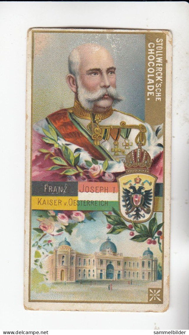 Stollwerck Album No 2 Regenten Franz Joseph I Kaiser Von Österreich      Gruppe 32 #1 Von 1898 - Stollwerck